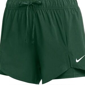 Nike Women's Dark Green Sports Shorts